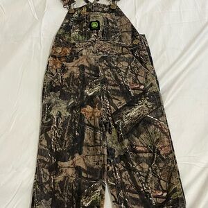 John Deere Camouflage Kids Overalls Boys Size 2T